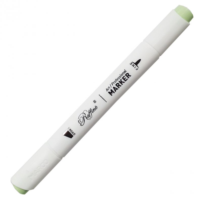Скетч-маркер двосторонній Raffine Pale green (G503), 7800-6CB Marco