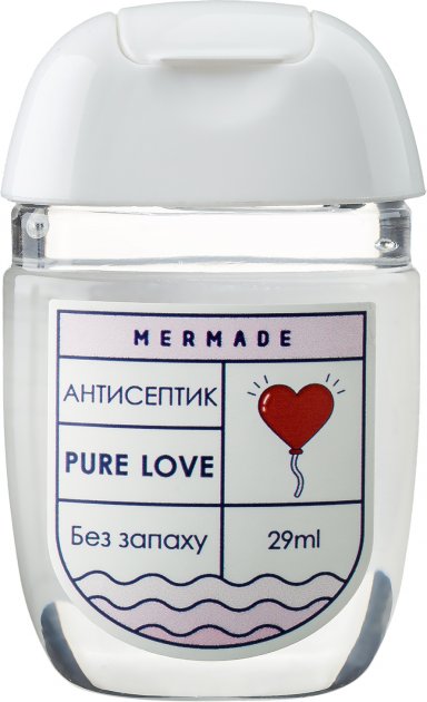 Антисептик для рук "Pure Love" 29 мл, MR0027, Mermade