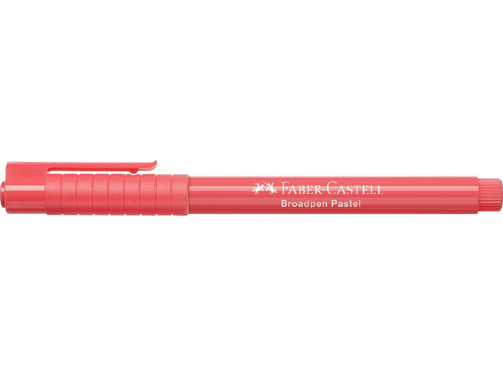 Ручка капілярна 0,8 мм Broadpen 1554 Pastel абрикоса, 155422 Faber-Castell