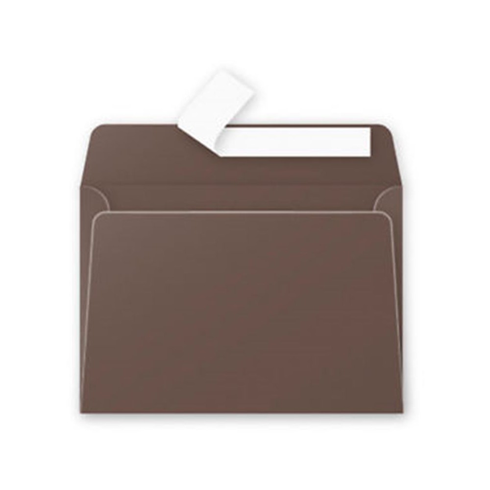 Конверт декоративний Pollen C6 (114*162 мм)/120 г, Taupe brown/Сіро-коричневий, 5876C