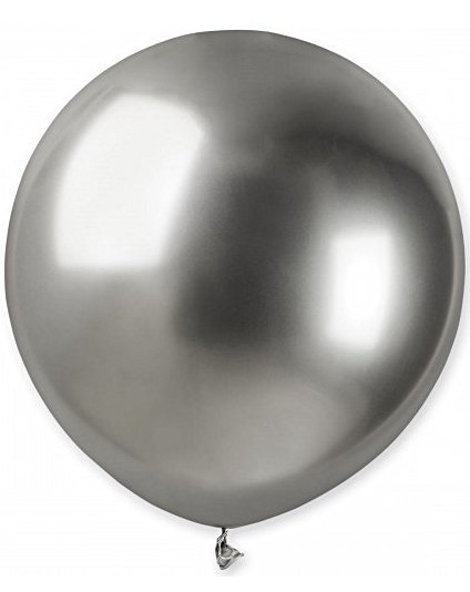 Кулька повітряна 7" хром срібний "Chrome Silver", 3102-0495