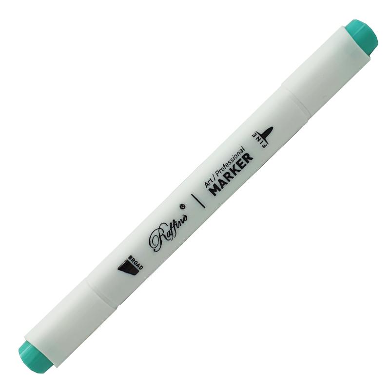 Скетч-маркер двухсторонний Raffine Mint green light (B815), 7800-6CB Marco