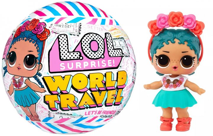 Игровой набор с куклой L.O.L SURPRISE! серії "Travel"  – ПУТЕШЕСТВЕННИЦЫ, 576006