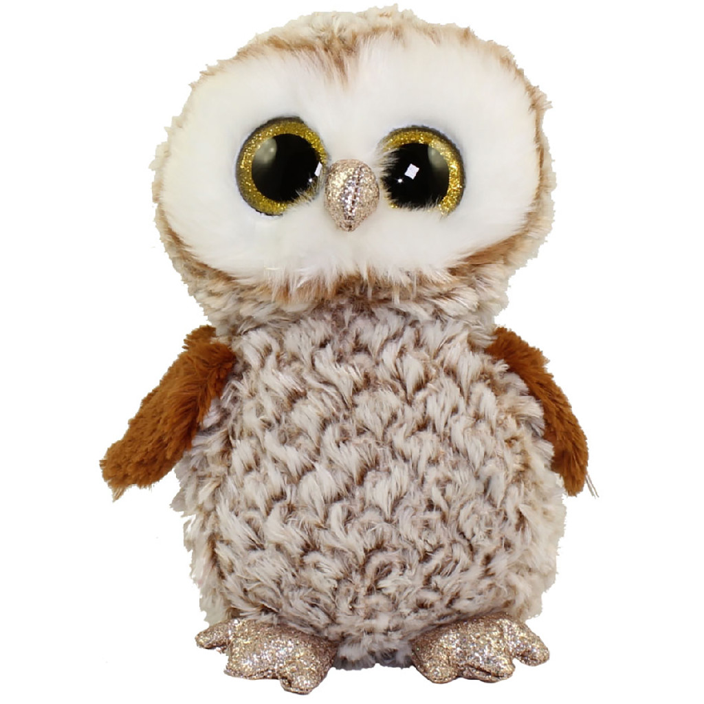 Іграшка м`яка TY Beanie Boo`s Коричнева сова "Percy" 25 см, 36462