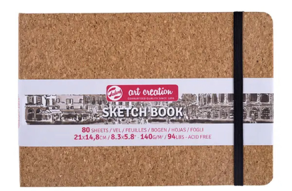 Блокнот для графики Talens Art Creation 140 г/м², 21*14,8 см, 80 л, Cork, Royal Talens