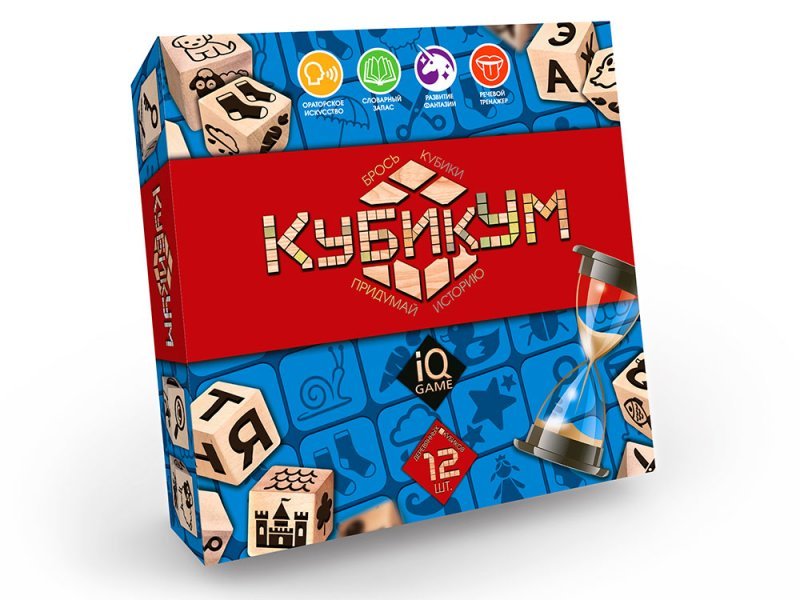Гра настільна "КубикУм" рос, G-KU-01