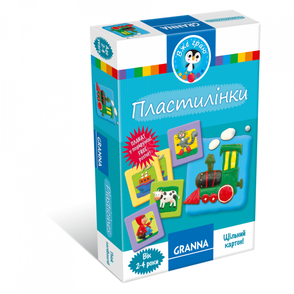 Игра настольная "Пластилинки", 82661