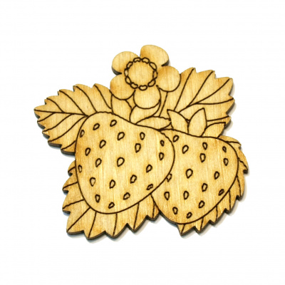 Заготівка дерев`яна Фрукти/Ягоди (велика), в асортименті 112