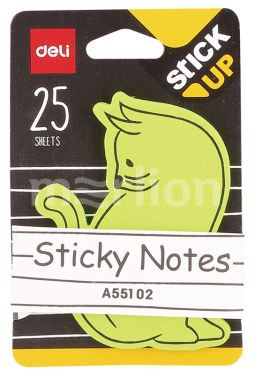 Блок бумаги клейкий Deli EA55102 микс 76*76 мм, 20 л, 75012