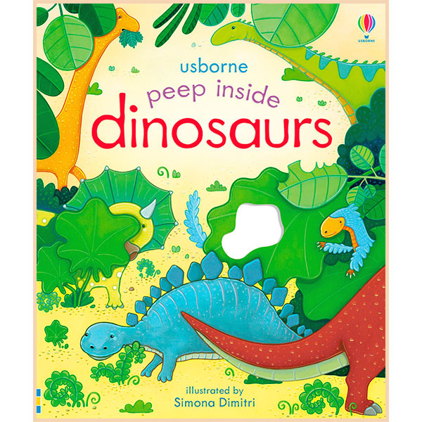 Книга "Peep Inside Dinosaurs" (а) (2038)