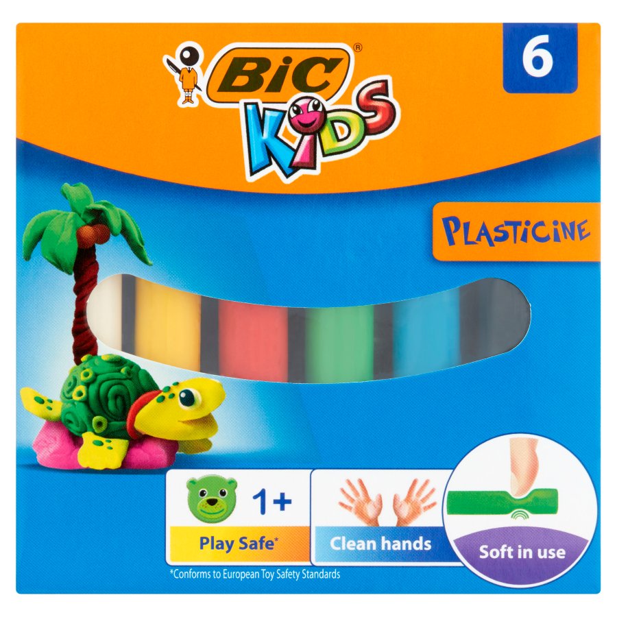 Пластилін 6 кол. "BIC Kids", bc947712