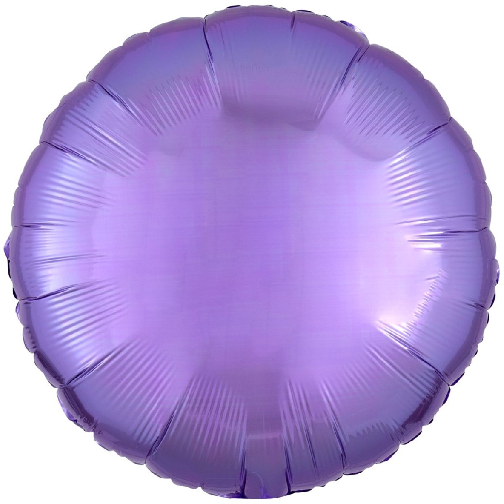 Кулька повітряна 19" Коло, пастель Pearl Lavendar, 3204-0136