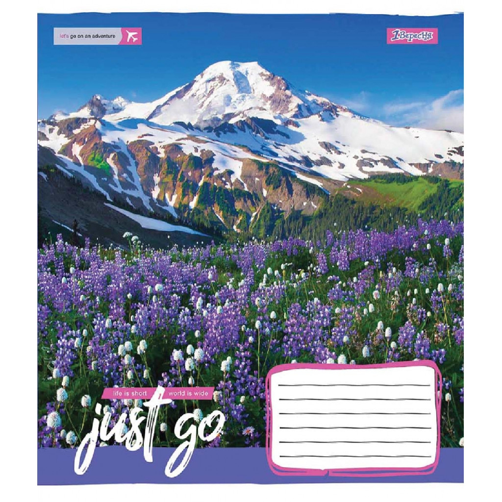 Тетрадь 18 кл. 1В Just go, 765423