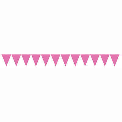 Гірлянда-вимпел для кульок-літер рожева Pink 3,75 м, 1505-1981