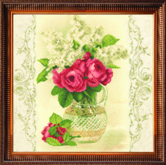 Схема для вышивания бисером СБ-271 28,5*29 см на авторской канве ТМ "Чарівна мить"