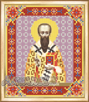 Схема для вышивания бисером иконы СБИ-051 "Василий" 12*14 см ТМ "Чарівна мить"