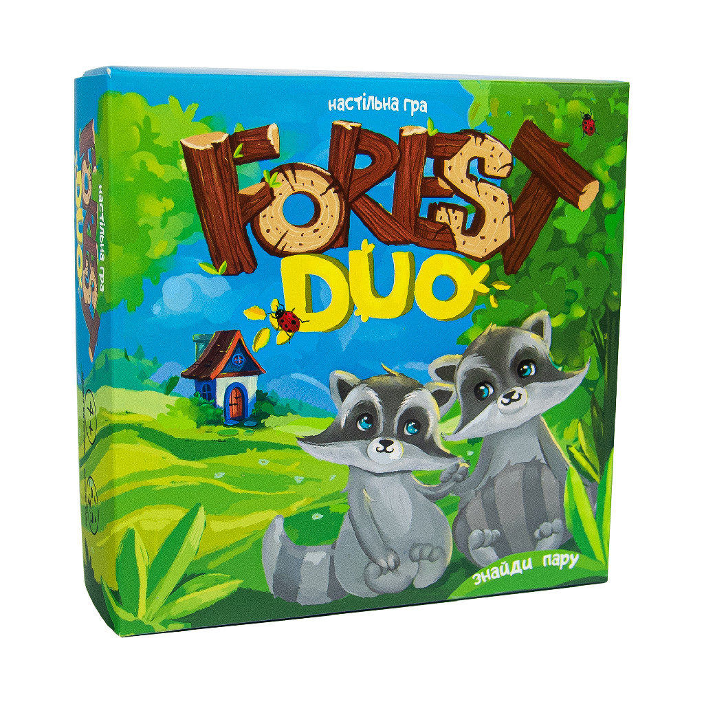 Гра настільна "Forest Duo" (укр) 30867, ТМ "Strateg"