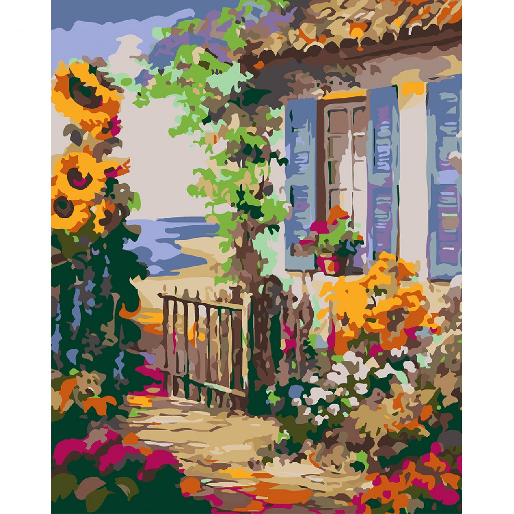 Картина по номерам 40*50 см "Украинский пейзаж", 954262 Santi