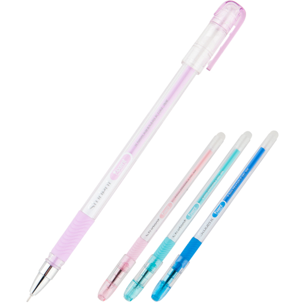 Ручка гелевая Student "пиши-стирай", синяя Axent AG1071-02-A 1