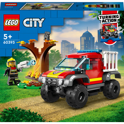 Конструктор Lego City "Пожарно-спасательный внедорожник", 60393