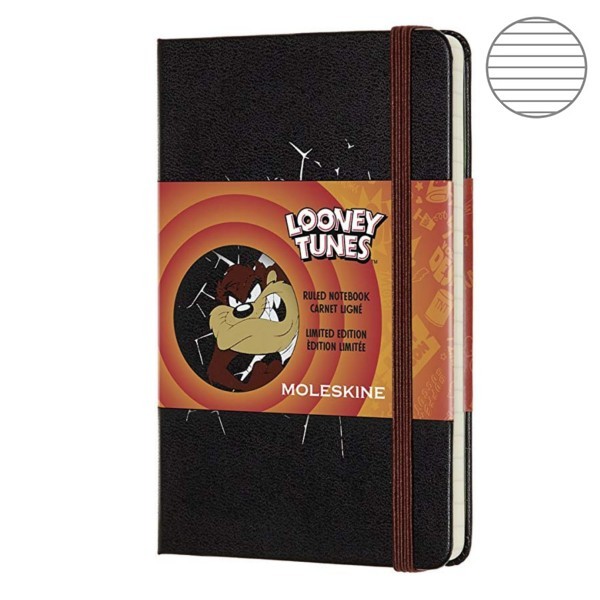 Записник Таз кишеньковий лінійка, Moleskine Looney Tunes, LELTMM710TZ