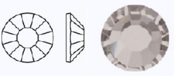 Стрази фольговані 00030 Vel/497-11-612/CRYSTAL- ss16 (3,8-4.0 мм, 30 шт.) M.C.Rose VIVA12