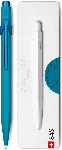Ручка Caran d`Ache 849 Claim Your Style монохром Ментол + box, 849.569