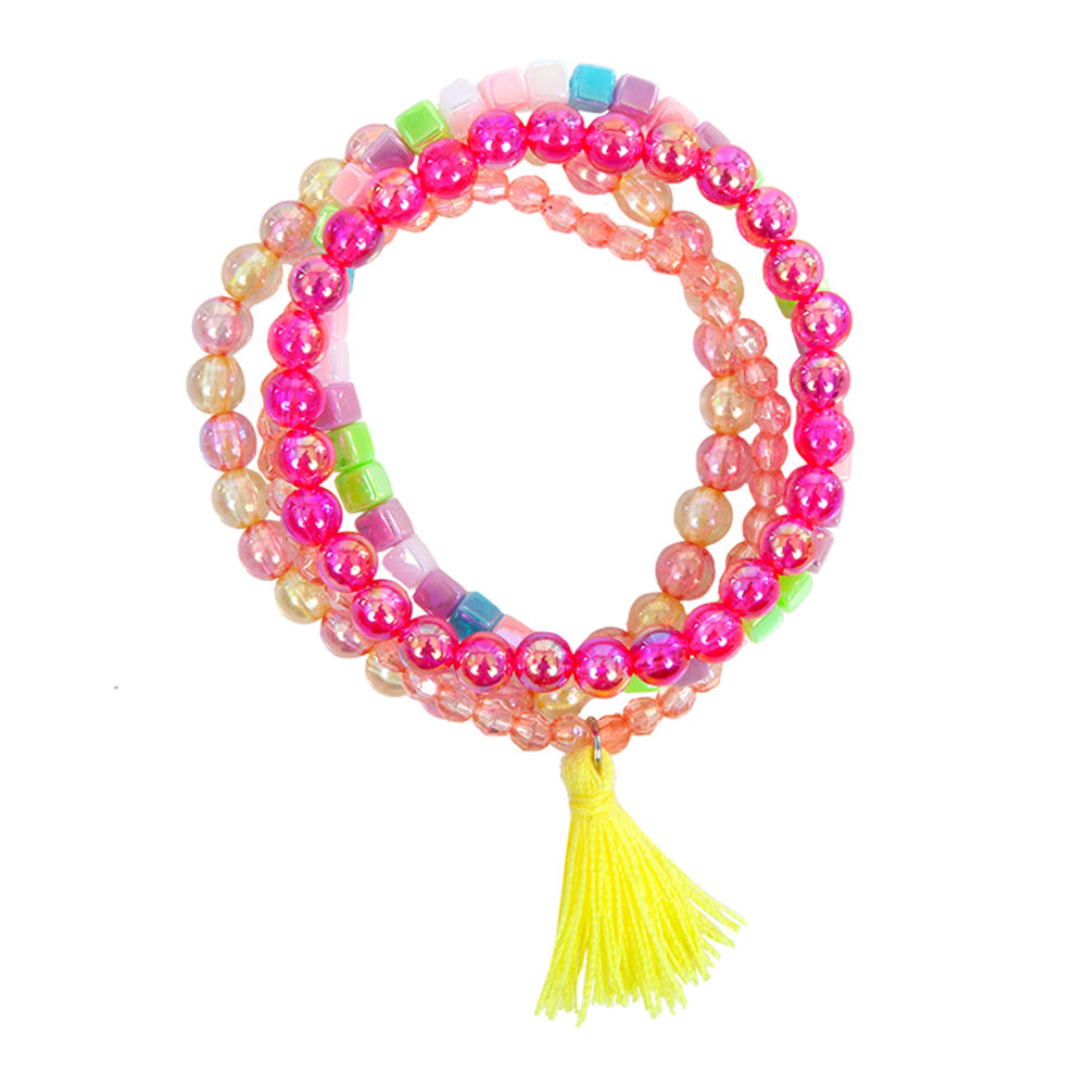 Набір браслетів Tassel Tastic 4 шт., 84082 Great Pretenders