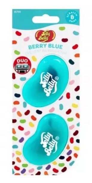 Освіжувач повітря 3D міні "Лохина" 2 шт., Jelly Belly, 15759