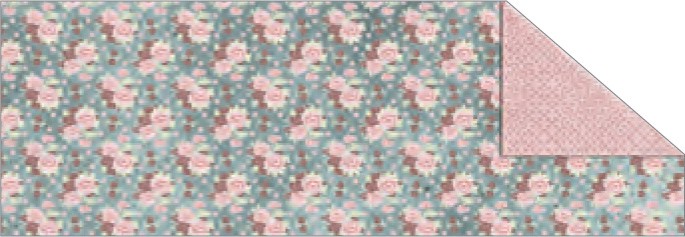 Картон диз. двухсторонній "Shabby Rose" 300 г 20*30 см мотив Метелики, UR-11892201R