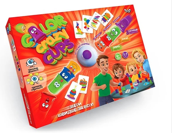 Настільна розважальна гра "Color Crazy Cups" укр (5), CCC-01-01U