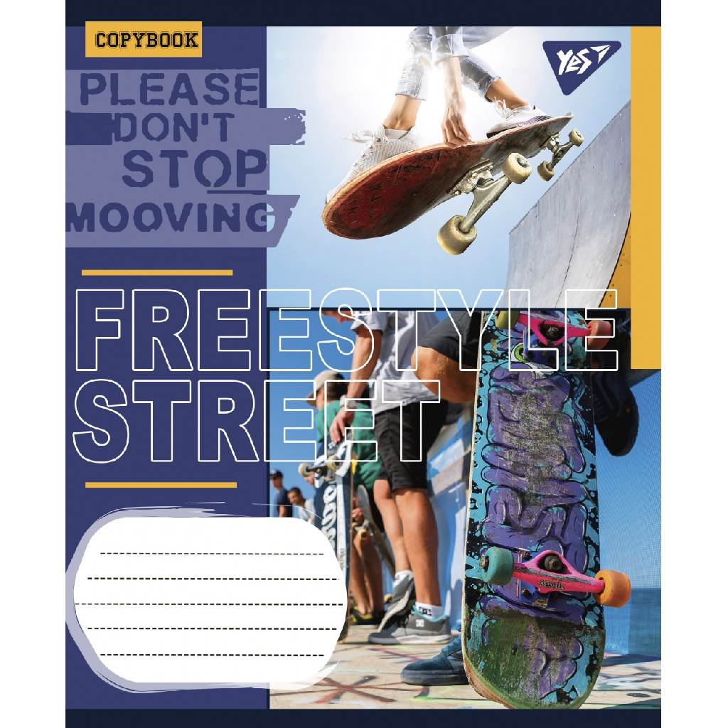 Зошит 36 кл. YES Freestyle street, 765942