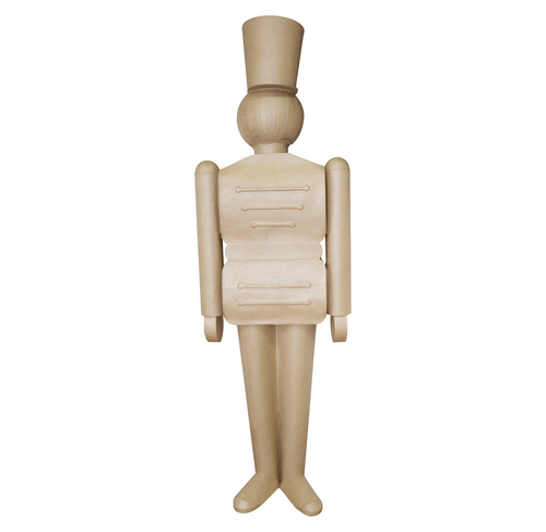 Заготівка з пап`є-маше велика "Солдат" 23*48*155 см, XLA24O ТМ "Clairefontaine"