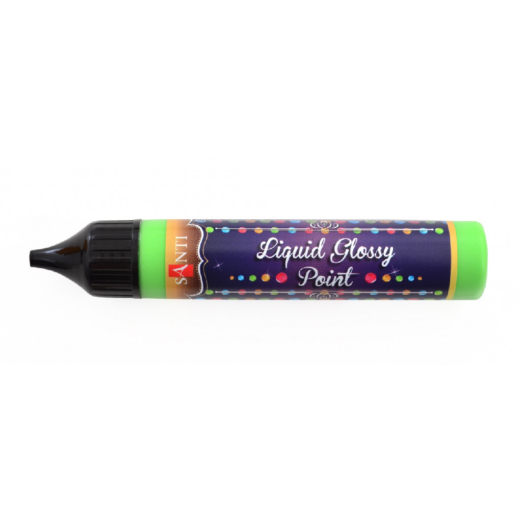Гель-ЗD "Liquid glossy Point", салатовый, 742120