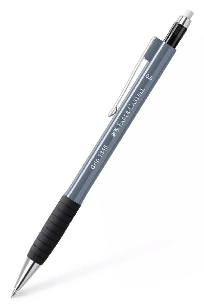 Карандаш механический 0,5 мм Grip Stone grey, 1345, 134589 Faber-Castell