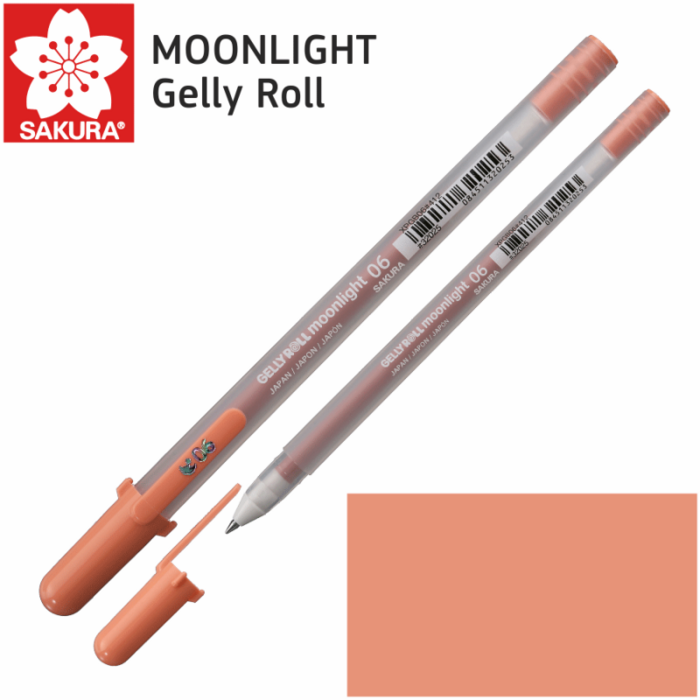 Ручка гелевая Moonlight Gelly Roll 06, Бледно-коричневый, Sakura