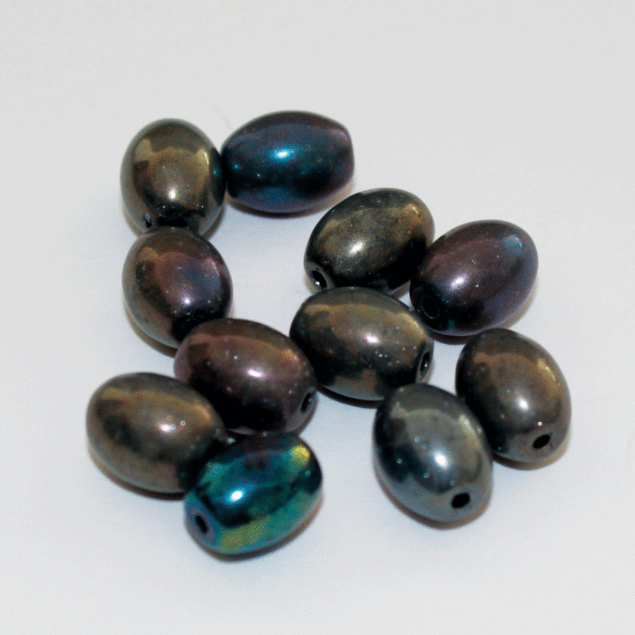 Намистини 7*10 мм 50 г, 11033/015C rainbow, Crystal Art