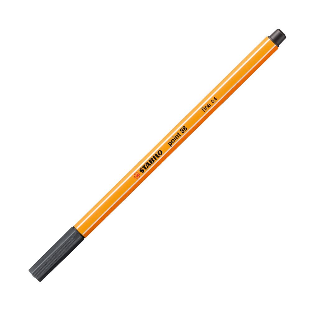 Ручка капілярна глибокий холодний сірий Stabilo point 88, 88/97, 14.2413