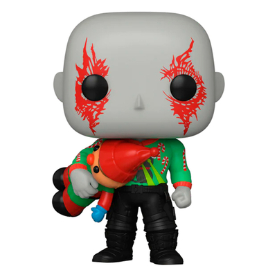 Фигурка Funko Pop серии "Стражи Галактики: Holiday Special" – Дракс, 64330