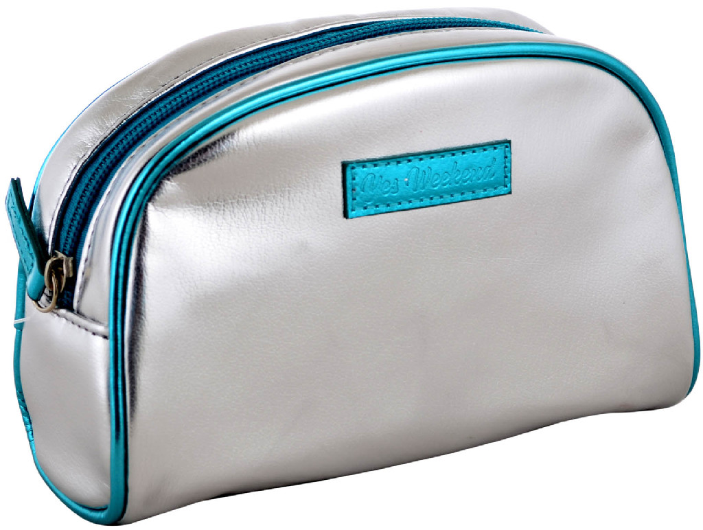 Outlet40 Косметичка серебро 20*12*6см, 531612