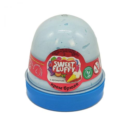 Лізун-антистрес "Sweet fluffy" Крем Брюле 120 мл, 80078