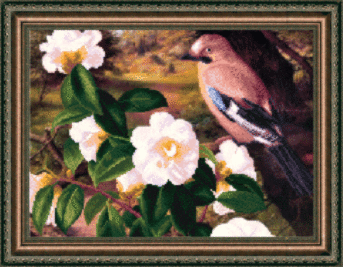 Схема для вышивания бисером СБ-196 39*28,5 см на авторской канве ТМ "Чарівна мить"