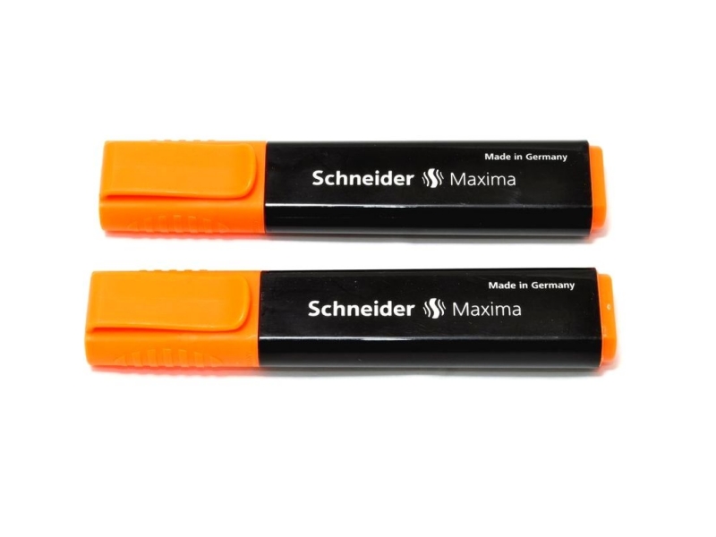 Маркер текстовий Schneider Maxima, помаранчевий, балк, S117926/S117906