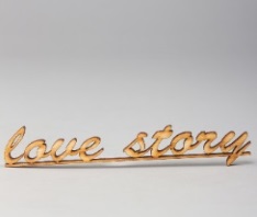 Заготовка деревянная Love story, МС25