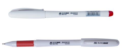 Ручка гелевая, красная BM.8340-03
