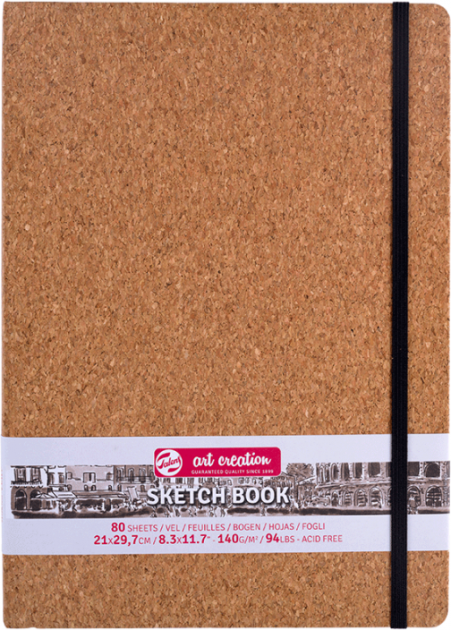 Блокнот для графики Talens Art Creation 140 г/м², 13*21 см, 80 л, Cork, Royal Talens 4