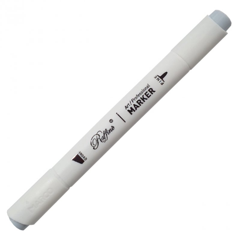 Скетч-маркер двосторонній Raffine Cool grey 1 (CG01), 7800-6CB Marco