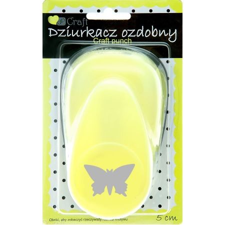 Фигурный дырокол 5 см Бабочка 2, JCDZ-120-038 DpCraft
