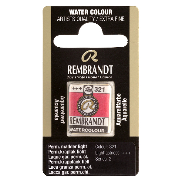 Краска акварельная Rembrandt 321 Пермь. марена светлая, кювета, Royal Talens