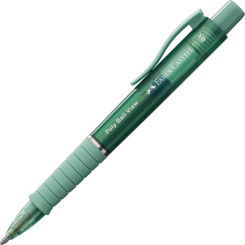 Ручка кулькова Poly Ball View, Green lily, 145754 Faber-Castell